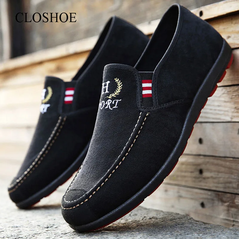

Youbroer Spring beanbeans shoe man autumn recreational cloth canvas shoe one foot stirs up lazy person