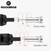 ROCKBROS Bicycle Pump Portable Mini High Pressure Air Pump 160 PSI MTB Road Bike Tire Inflator Cycling Accessories (A/V) (F/V) ► Photo 3/5