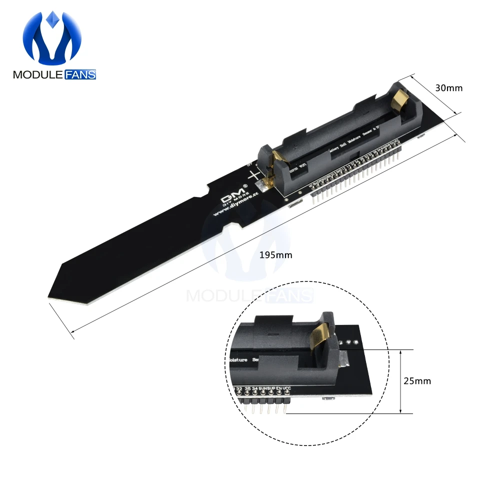 ESP32 DHT11 CP2104 wifi Bluetooth датчик температуры и влажности почвы для Arduino модуль обнаружения 18650 Защита аккумулятора