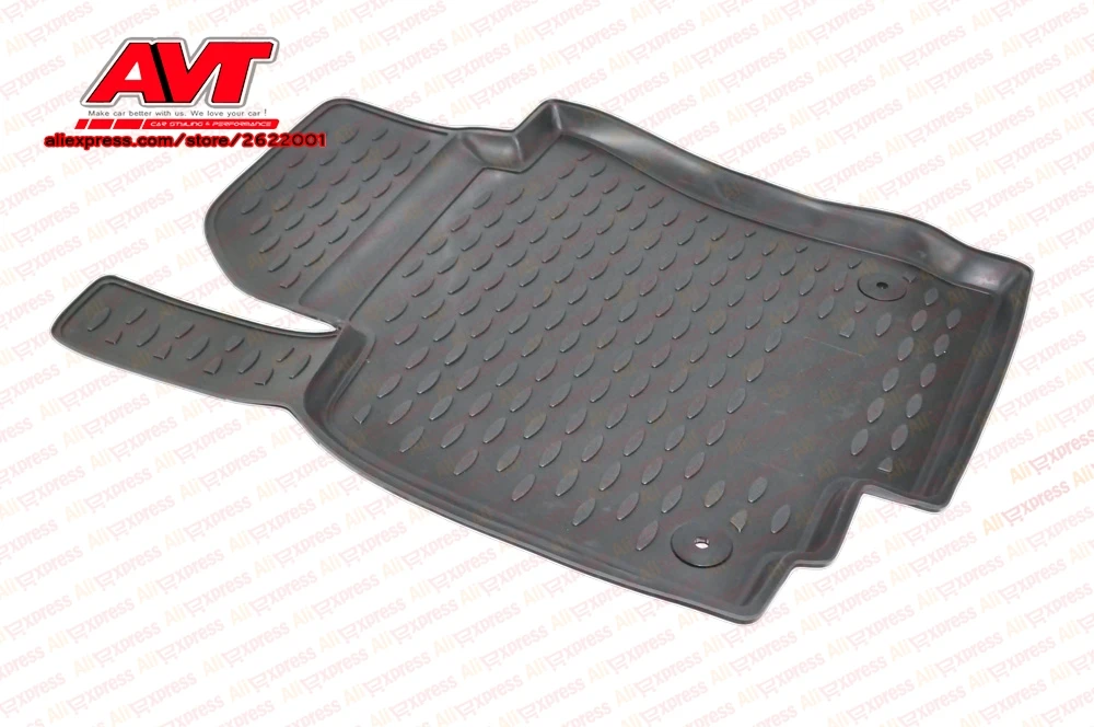Коврики для Volkswagen Scirocco 2009-4 шт резиновые коврики Нескользящие резиновые интерьерные аксессуары для стайлинга автомобилей
