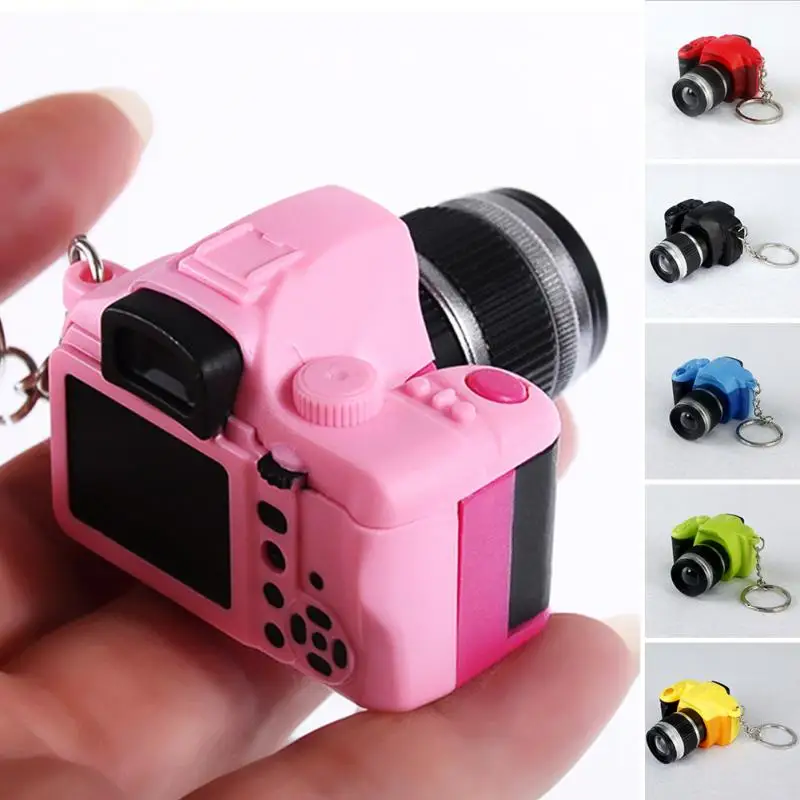 

1PC Fancy&Fantasy Creative camera Led keychains With sound LED Flashlight Key chain Fancy toy Key Ring Amazing gift Keychain