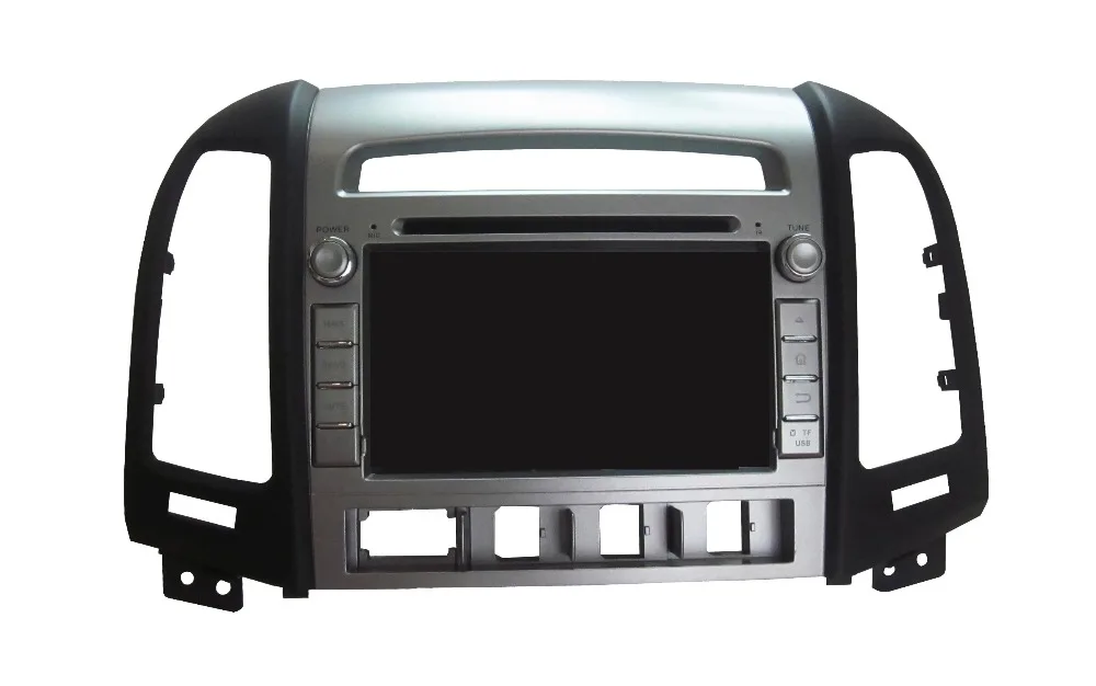 7 дюймов 4 ядра 1024*600 Android 5 1 автомобильный DVD gps навигации игрока стерео для hyundai Santa