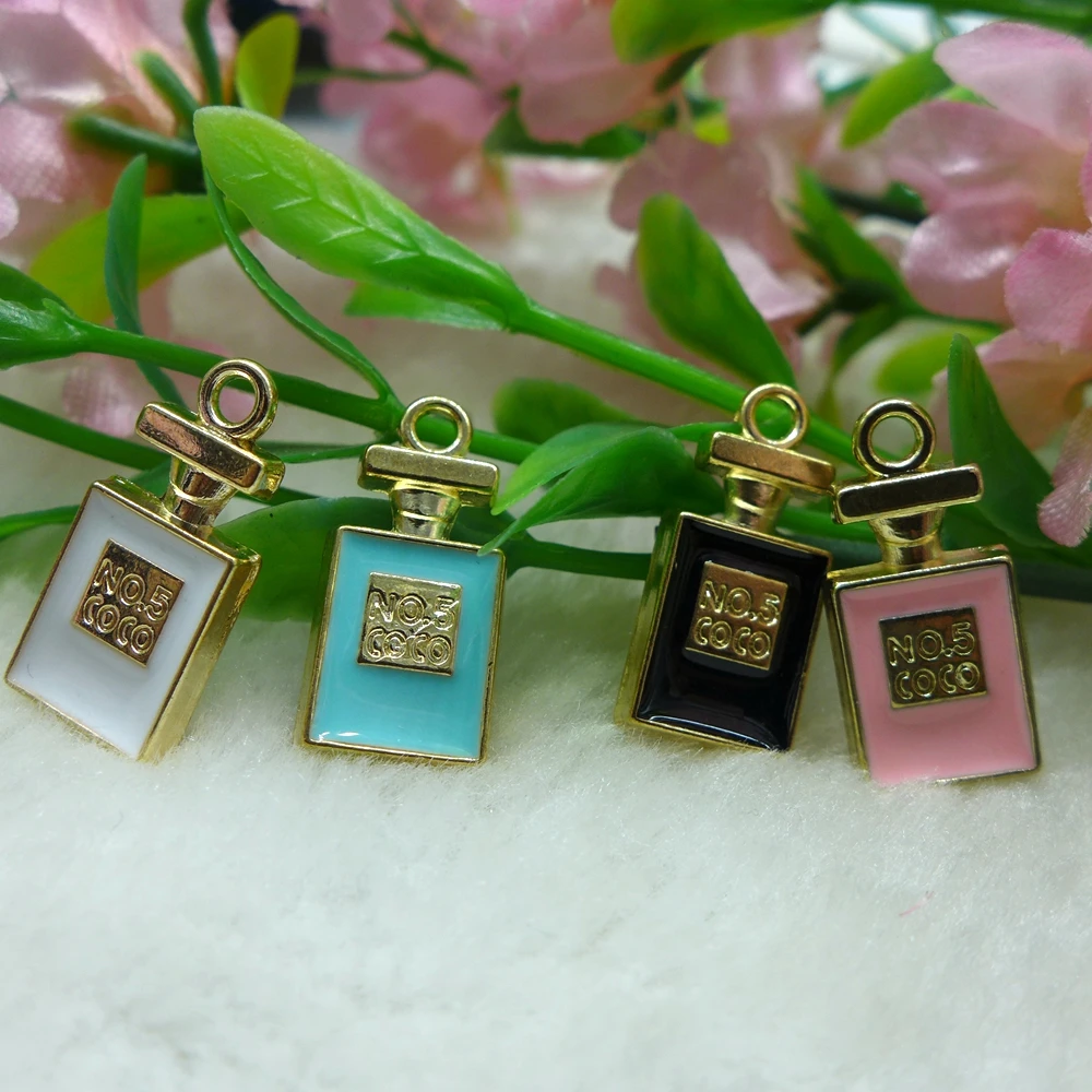 

22*11mm Kawaii perfume bottle for deco keying Bracelet Jewelry DIY Charms