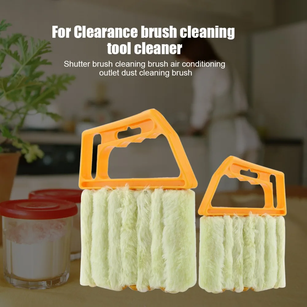 1pcs Portable Window Cleaning Dust Cleaner Washable Home Car Cleaning Tools Microfiber Venetian Blind Brush Kitchen Accessories (2)