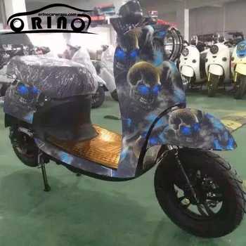 

Skull Vinyl Film Car Sticker Wrap PVC Skull JDM Printed Sticker Bomb Vinyl Film Vehicle Car Body Wrapping Covering