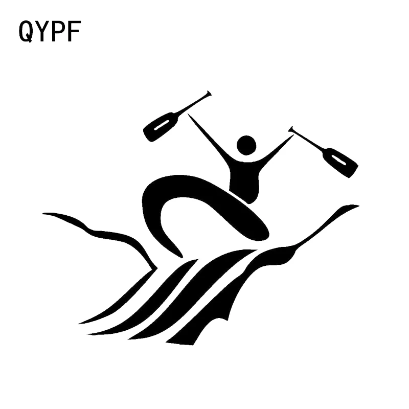 QYPF 14 9*12 см уникальный виниловый Графический декор для каноэ экстремальных