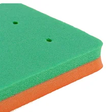 Цвет случайный пять отверстий квадратная пена помадка для цветков на торте формовочная площадка кухня бытовой инструмент для выпечки для украшения торта ручной работы