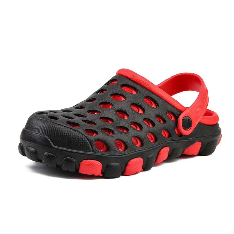 Летняя спортивная обувь; Мужская водонепроницаемая обувь; дышащие пляжные сандалии для плавания; Легкие уличные спортивные кроссовки; дышащая обувь с перфорацией