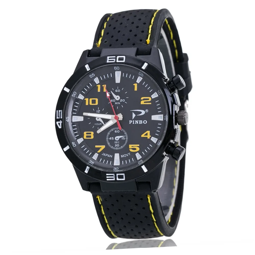 Мужские часы Gemius Army с силиконовым ремешком, военные часы, высокое качество, кварцевые мужские спортивные часы, повседневные наручные часы