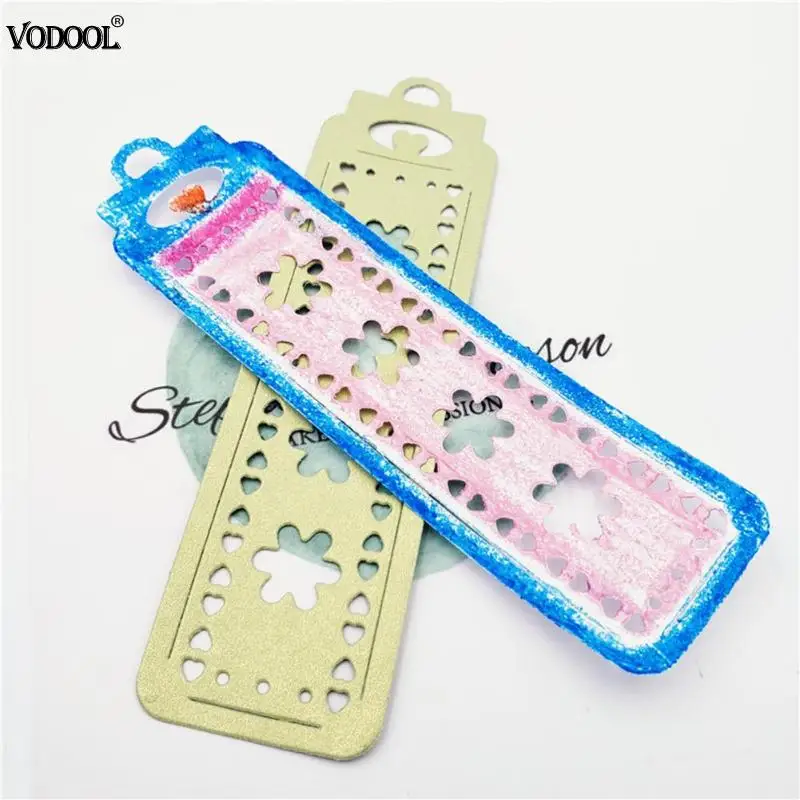 Metal Bookmark Stencils Dies Cutting for DIY Scrapbooking
