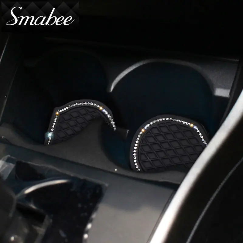 

Smabee Gate slot pad Mat For 2014-2016 Honda fit Automotive interior Anti-Slip Mat Auto Accessories FIT 10pcs