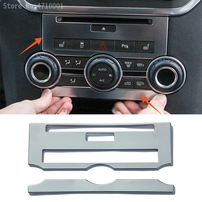 

ABS Chrome Center Console Control Mode Panel Trim For Land Rover Discovery 4 LR4 2012-2016 Car-Styling Auto Accessories