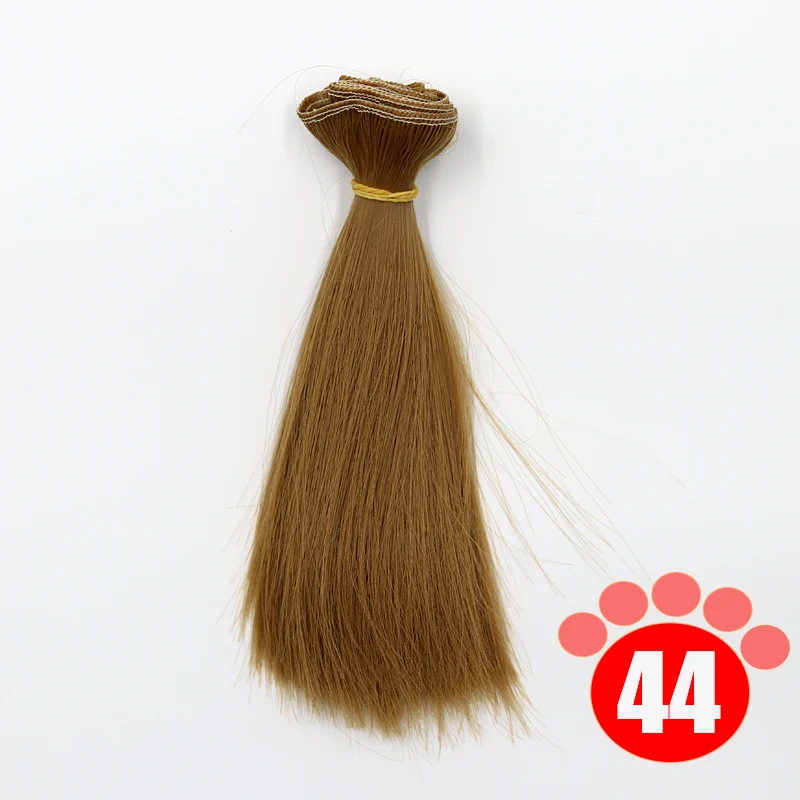 Msiredoll bjd wig 15*100CM or 20*100CM or 25*100CM doll hair for 1/3 1/4 1/6  straight hair doll hair bjd wig diy Free shipping 13