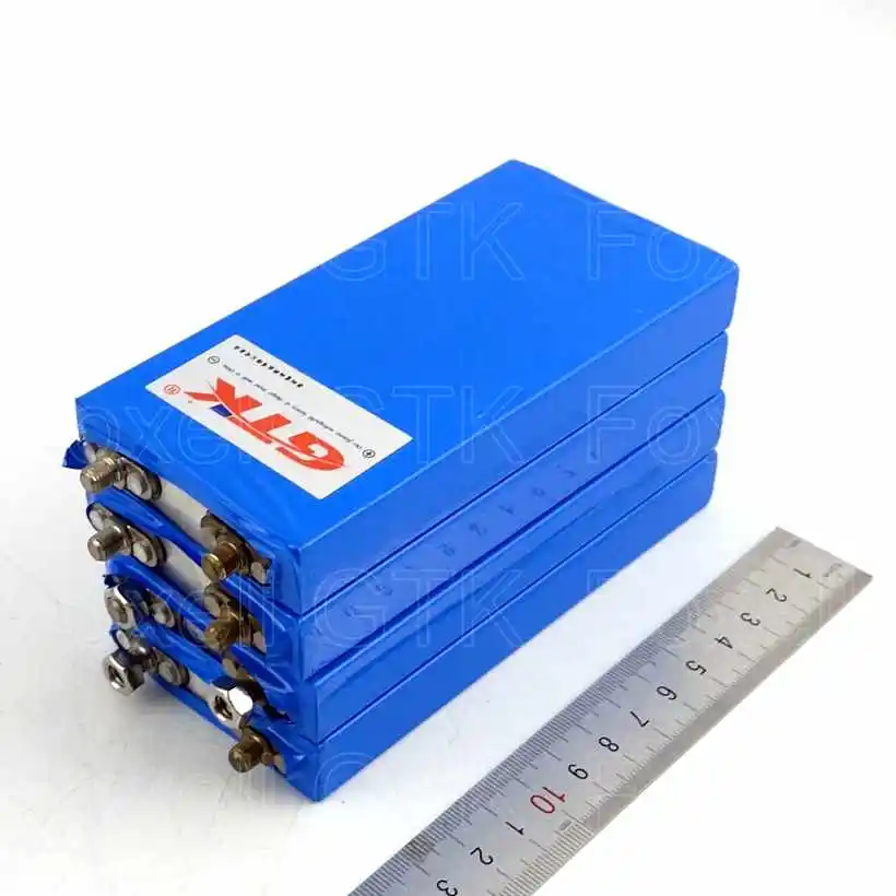 16pcs 3.2v lifepo4 cell 3.2v 10Ah battery 3.2v LIfepo LFP for pack diy power storage 30A high current metal case screw lugs nuts (11)