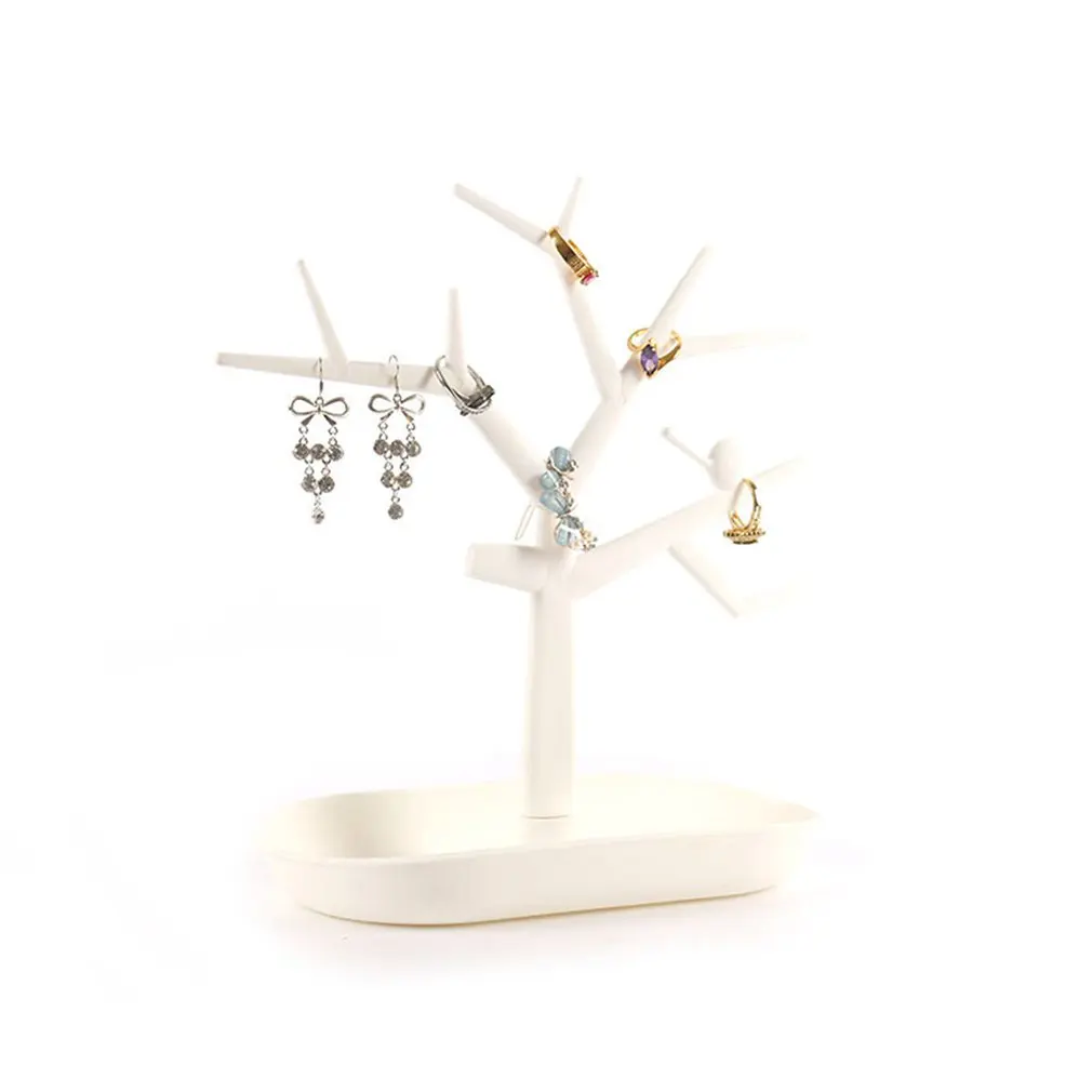 

Jwelry Organizer Necklace Earring Tree Stand Display Holder Storage Rack Display Jewelry Organizer Key Ring Holder Rack