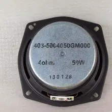 2 шт., новая пара, 4,5 дюймов, Ультра высокая производительность, динамик, сабвуфер, НЧ-динамик 50 Вт