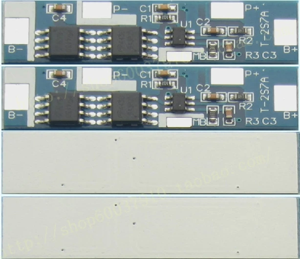 Новая плата защиты зарядного устройства PCB для 2 упаковок литий-ионных и батарей 7