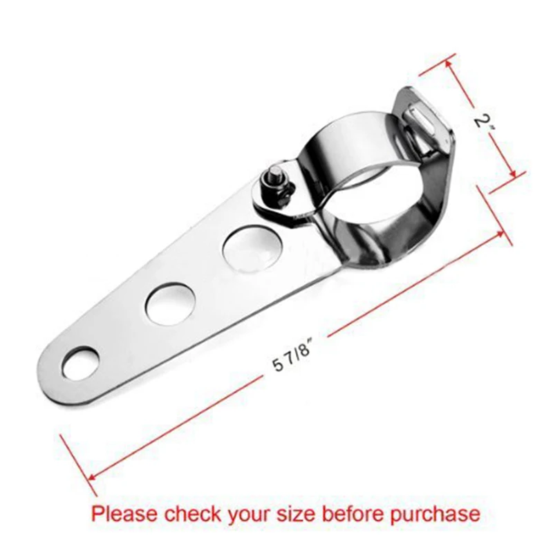 Nuoxintr 28MM-34MM Motorcycle Headlight Mount Bracket Fork For Honda Kawasaki Suzuki Yamaha Ducati Harley Triumph Norton BSA