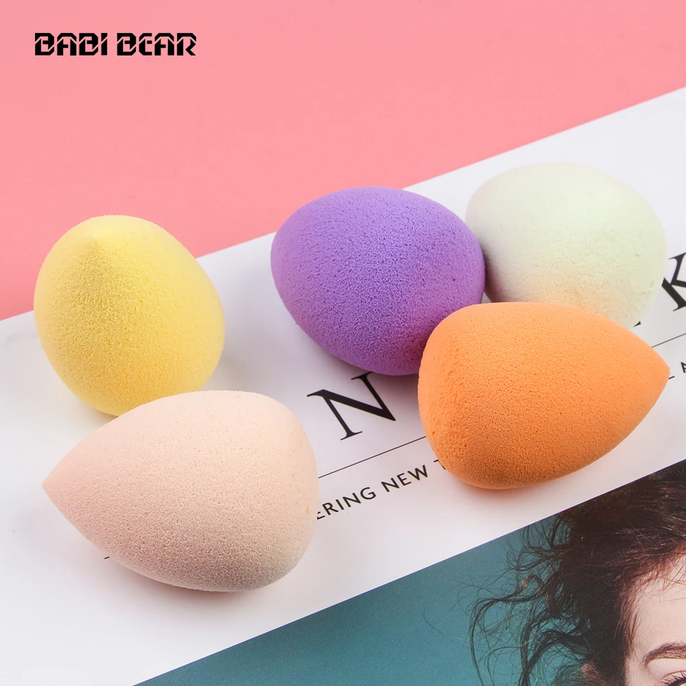 

BABI BEAR 5 Pcs/set Foundation Sponge Facial Makeup Sponge Cosmetic Puff Smooth Beauty Drop Powder Puff Sponge Make up Tools