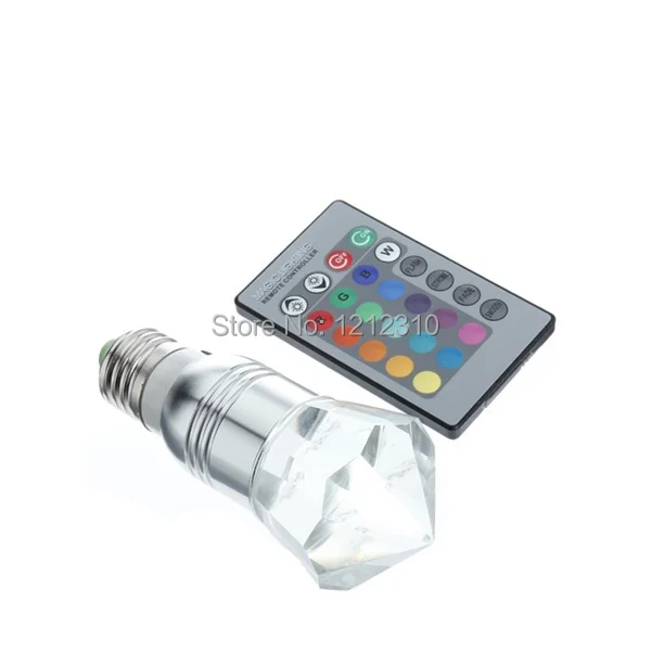 

9W E27 16 Colors Change RGB LED Light Bulb Lamp 85-265V plus IR Remote Control