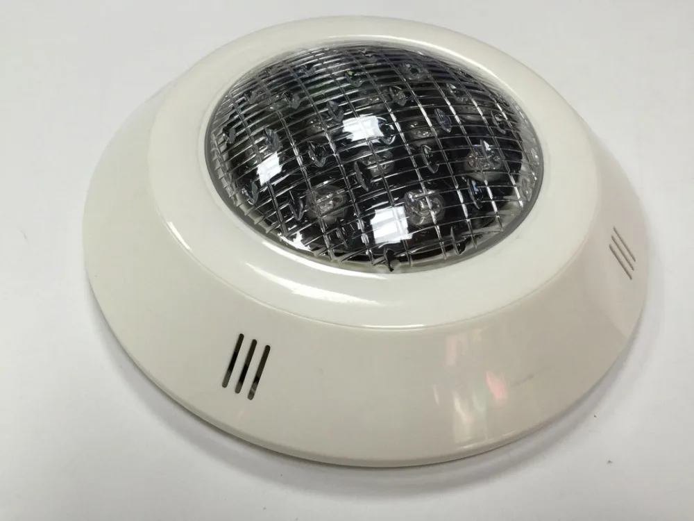 Superficie Super brillante LED RGB Piscina luz subacuática fuente del estanque de la lámpara con Control remoto piscinas montado en la pared