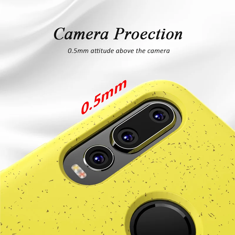 MUCHI Soft Silicone TPU Case For Huawei P30 Lite Matte Phone Case For Huawei P30 Pro Back Full Cover Case