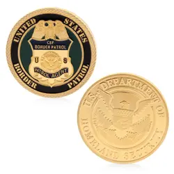 Сувенирная монета США министерства национальной безопасности памятная монета коллекция произведений искусства