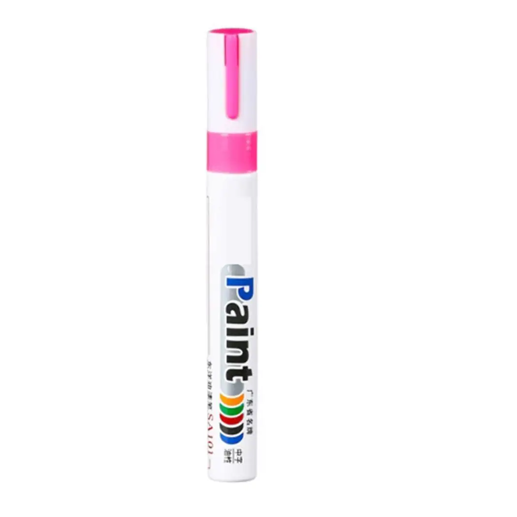 Waterproof Non-toxic Permanent Tire Paint Pen Color 8ml 2-3m Paint Maker - Цвет: P