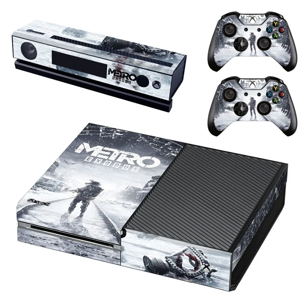 New Skin Sticker Decal For Xbox One Console and Kinect 2 Controllers Vinyl - Metro Exodus | Электроника