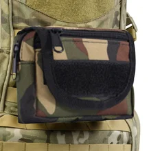 Новая 1000D уличная Военная Тактическая многофункциональная сумка на пояс EDC облегченная модульная система переноски снаряжения инструмент молния поясная сумка-аксессуар прочный ремень сумка