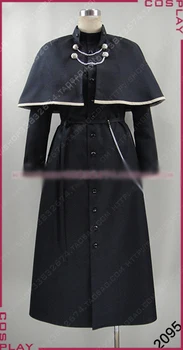 

K RETURN OF KINGS Tenkei Iwafune Cosplay Costume Halloween Uniform Outfit Coat+Cape Custom-made