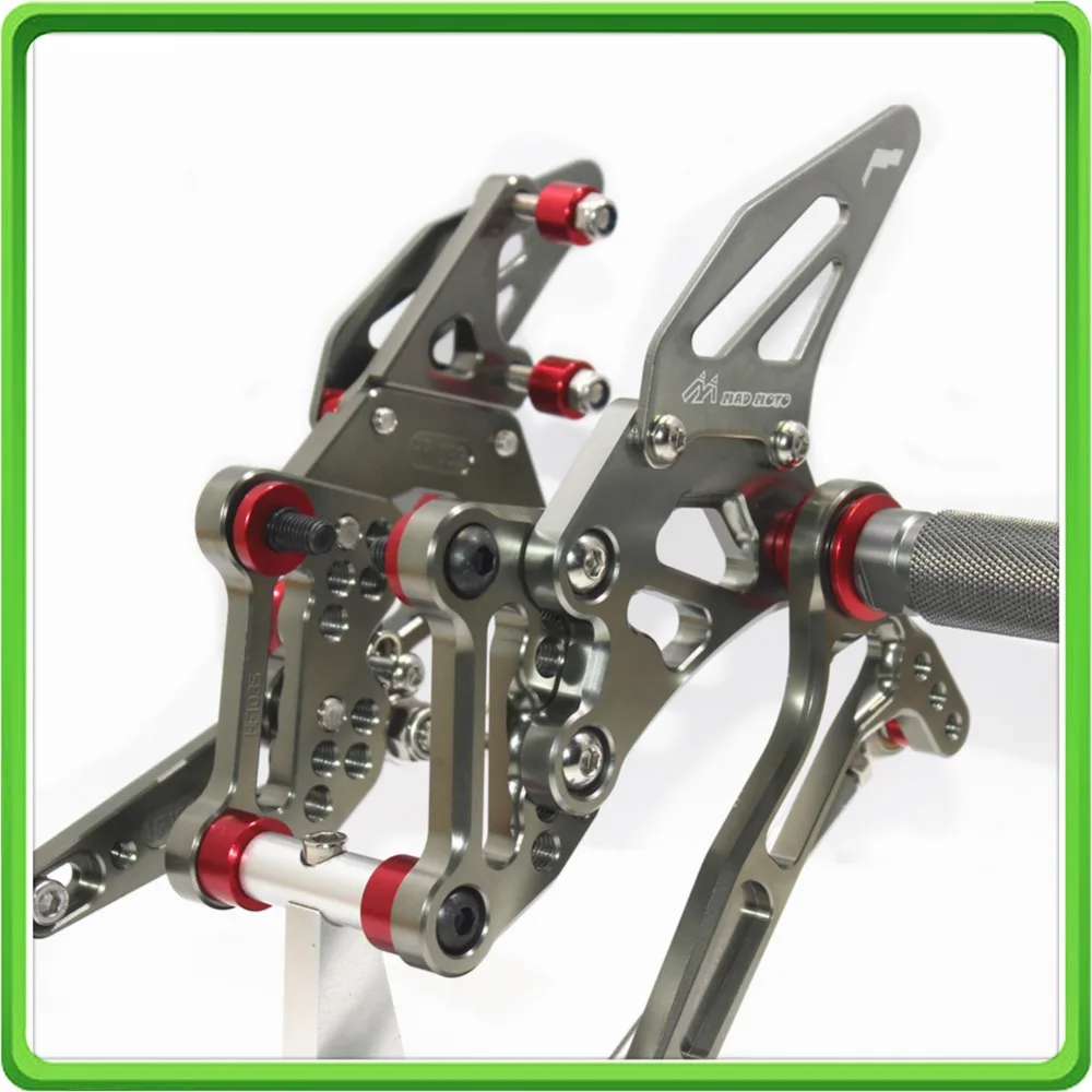 CNC Adjustable Rearsets Rear set sets Foot Rest Pegs Pedal for KTM 1290 SUPER DUKE R 2014 2015 2016 (44)