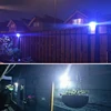 A2 Solar luz de la noche de 40LED lámpara de jardín Sensor de movimiento se alimentación por energía Solar traje de casa al aire libre calle, patio, sendero cerca ► Foto 3/6