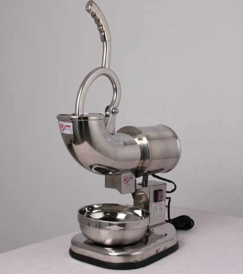 high quality stainless steel ice crushing machine 220v commercial ice