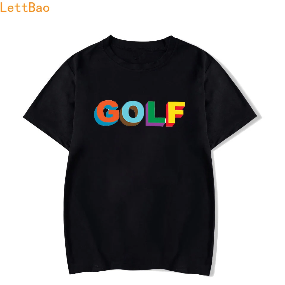 

Golf Wang Tyler The Creator Rap T-shirt men/women Summer 2019 cotton Short Sleeve New vogue T Shirt Fashion New Arrival Simple