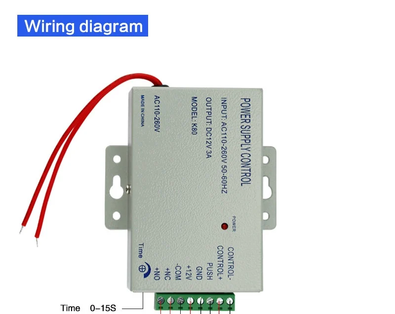 Импульсный источник питания для контроля доступа DC12V/3A дверная машина выделенный блок питания/миниатюрная мощность/электрический замок