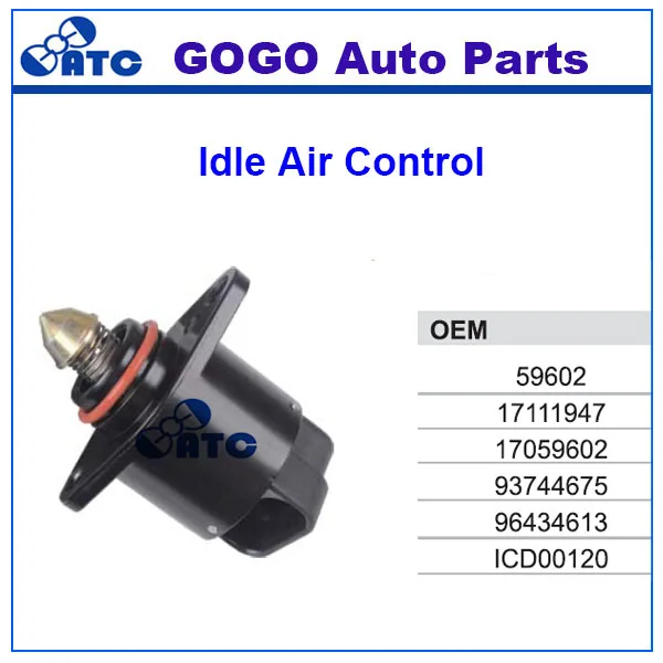 

Idle Air Control Valve for CHEVROLET EVANDA REZZO DAEWOO LEGANZA NUBIRA OEM 59602 17111947 17059602 93744675 96434613