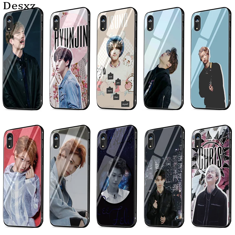 Защитное стекло Felix Stray Kids чехол для iPhone 5 5S SE 6 6s 7 8 Plus XR X XS Max | Мобильные телефоны и