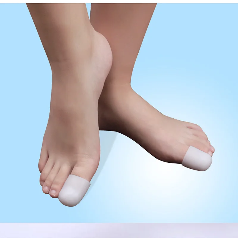 Tampa do Dedo do pé Cuidados com os Pés Separador de Alívio da Dor Dedos de Los Pair Novidades Silicon Pedicure Ferramentas Separadores Toe Silicone Pies 50 = 100 Pcs 5 Beleza e saúde