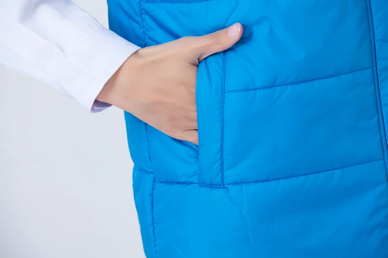 Длинная куртка-пуховик для медсестры, короткая стильная рабочая одежда с хлопковой подкладкой, теплая зимняя Рабочая одежда