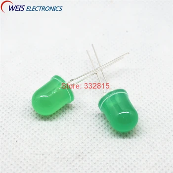 

20PCS F10 YELLOW LED , DIP-2 long legs , 10MM yellow LAMP , 1.8-2.2V 20mA 0.06W, light emitting diode Free Shipping