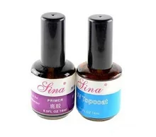BTT-98 Primer Base 2015 UV Gel Nail Gel 6pcs Removable Adhesive Nail Art Accessories Top Coat Gel Set