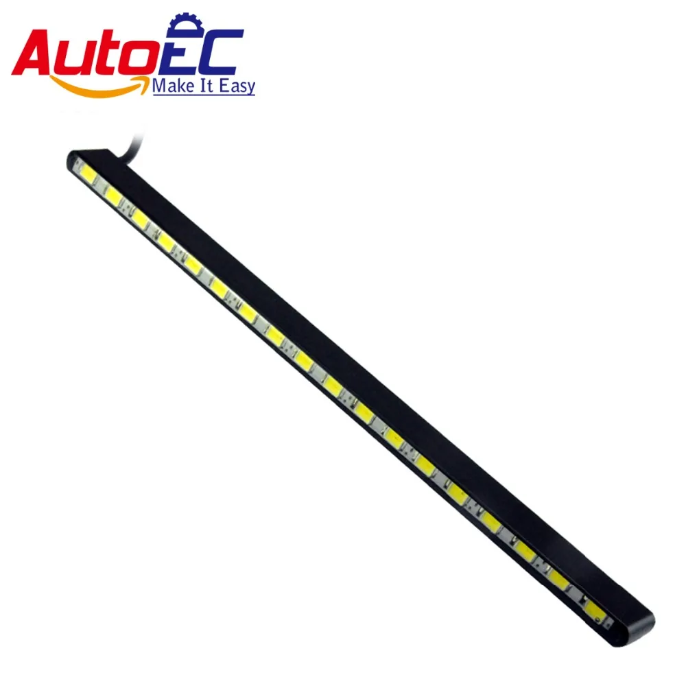 AutoEC Новый DRL Дневной ходовой светильник 19 см 18SMD 5630 светодиодный супер яркий