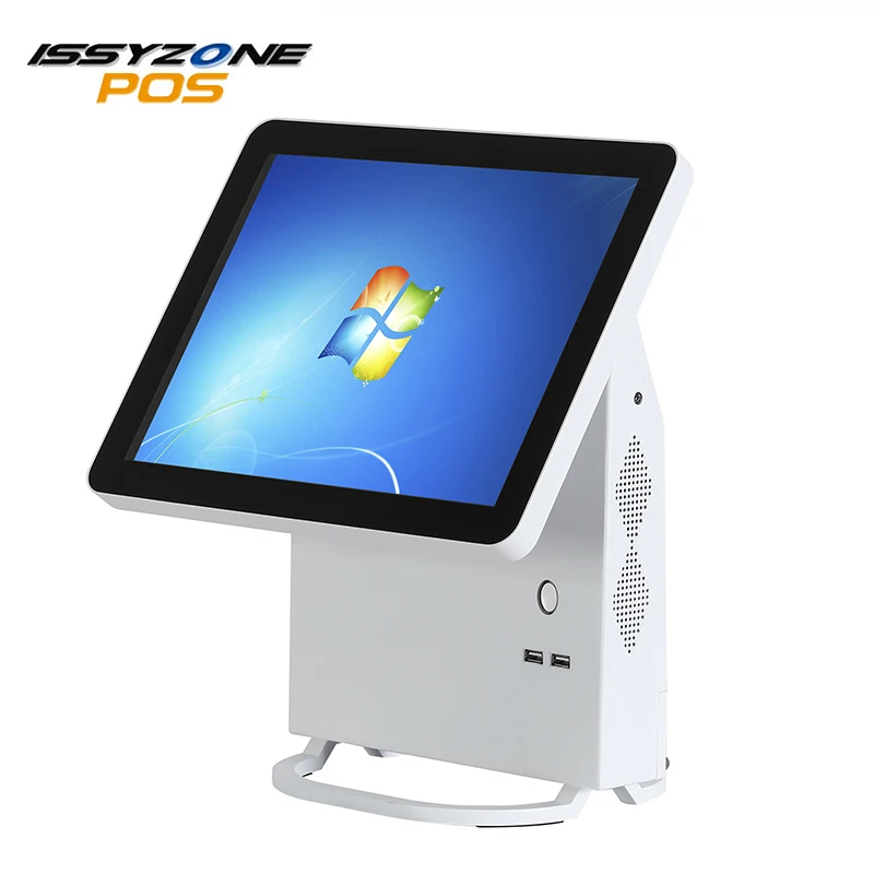 

ISSYZONEPOS IZP006 15 Inch Touch All in One POS Cash Register Machine POS System Windows7/8/10 for Restaurant/Supermarket/Coffee