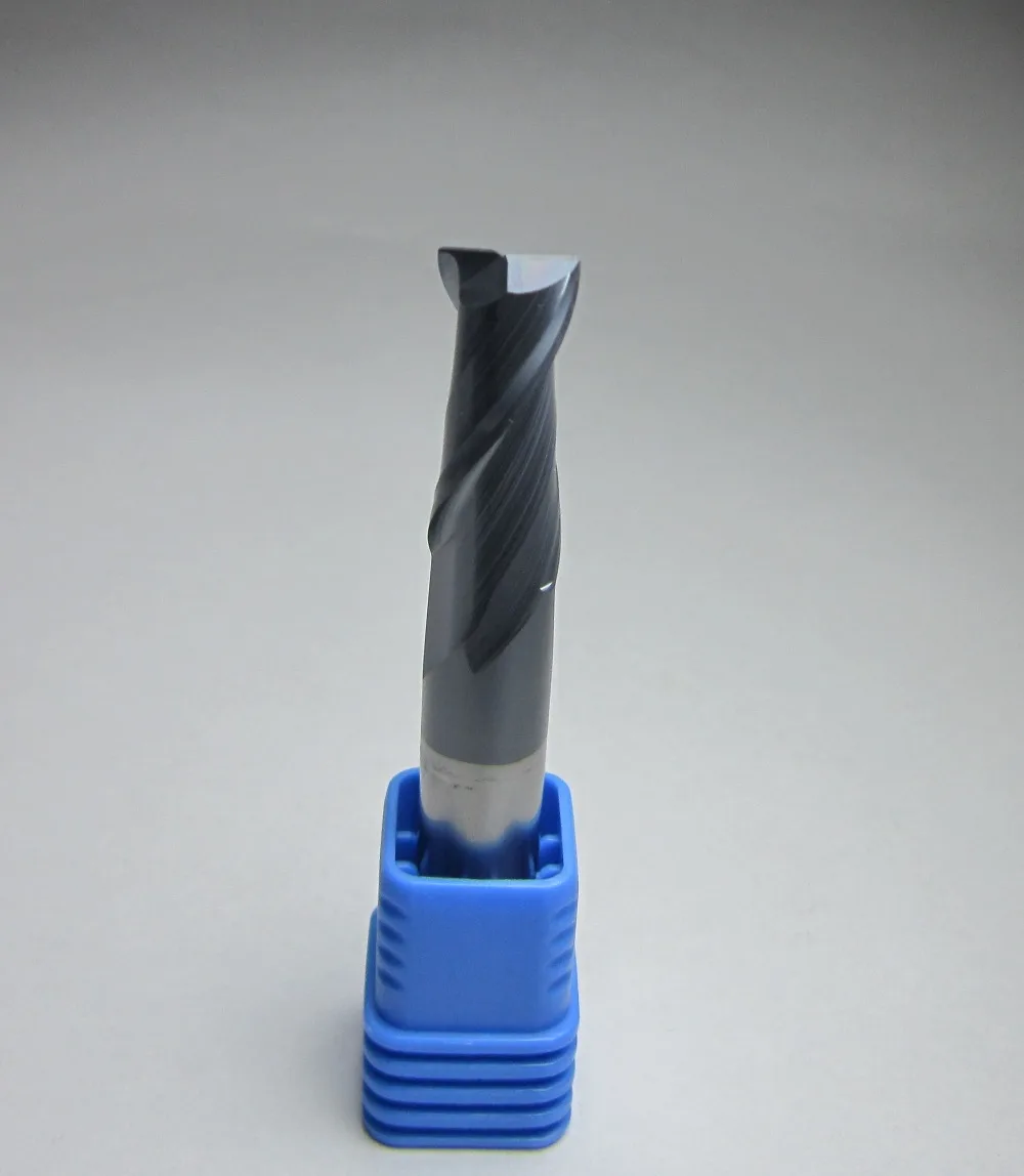 

wholesale 5PCS 10MM HRC45 tungsten carbide end mills milling cutter 2 flutes CNC machine metal cutting tools 45HRC L=75MM