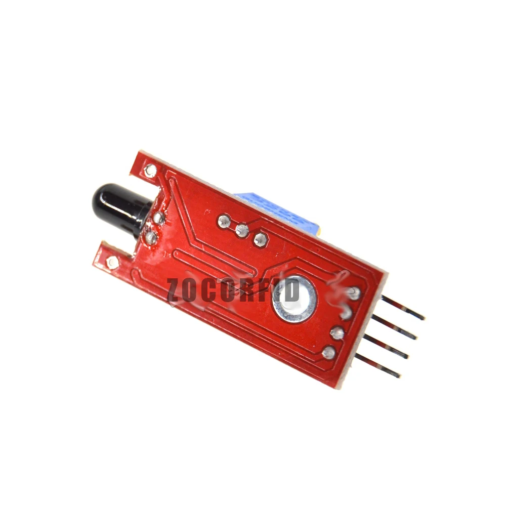 10pcs/lot Flame Sensor Module IR Sensor Detector Smartsense For Temperature Detecting Suitable