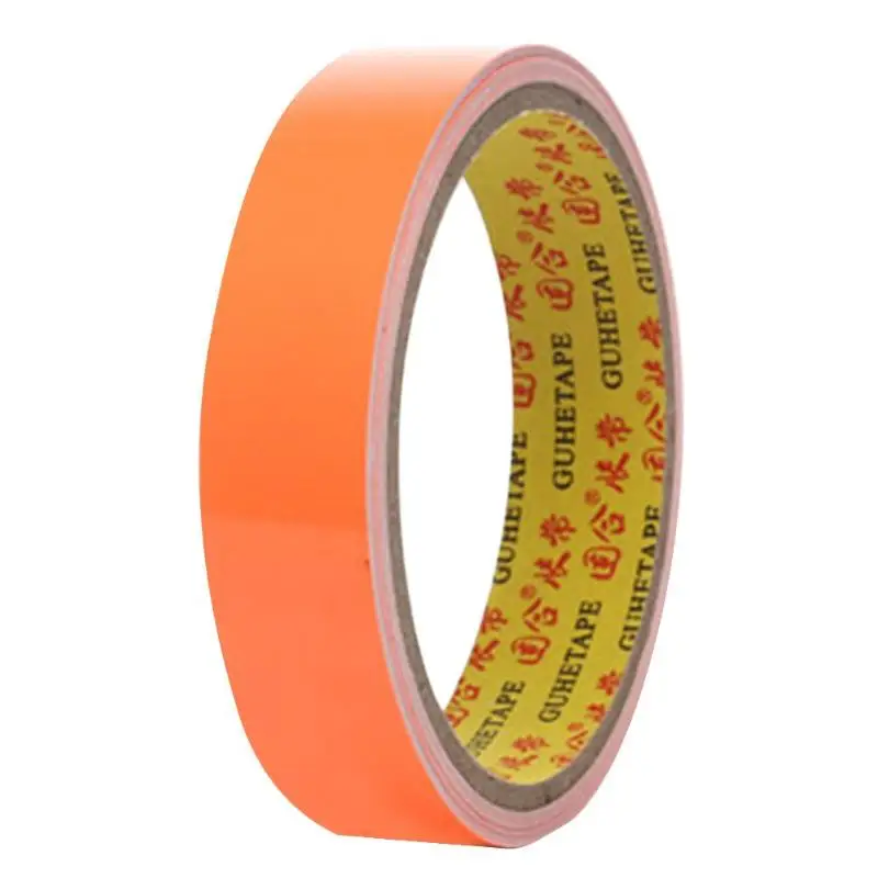Perfect 20mmx3m Reflective Glow Tape Self-adhesive Sticker Fluorescent Warning Tape Cycling Warning Security Tape 20