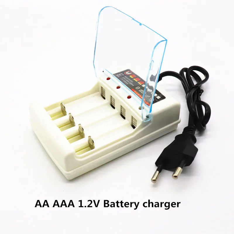 4~ 20 шт Новые AA заряжаемые аккумуляторы 1,2 V AA 3000mAh Ni-MH 2A Baterias для камеры+ зарядное устройство