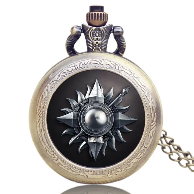 Игра престолов Семья Тотем Дизайн карманные часы Сеть Повседневные часы Для мужчин Для женщин кулон Часы