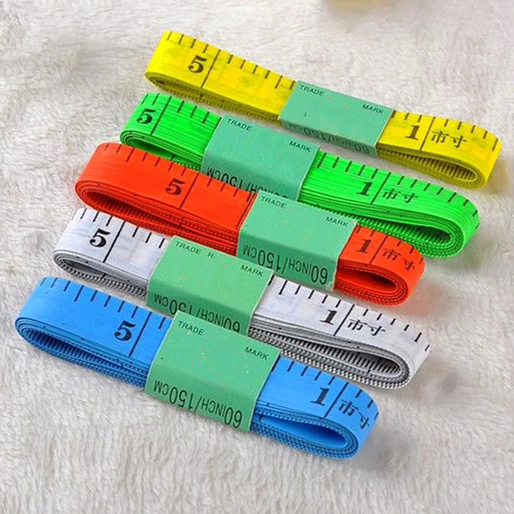 Hot Sell Body Measuring Ruler Sewing Tailor Tape Measure Soft 60 Inch 1 5M Sewing Ruler